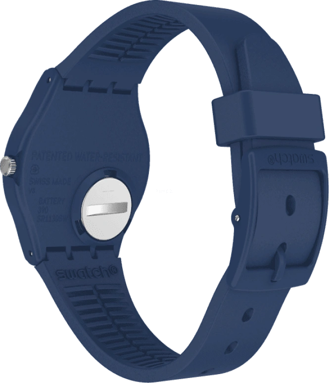 Swatch,Originals 34mm,34mm,Plastic,Yellow,GN266