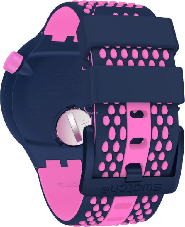 Swatch,THE BOLD 47mm,47mm,Plastic,Black,SO27N103