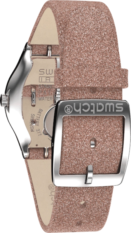 Swatch,IRONY 33x38mm,33x38mm,Coffee,Brown,YLS220