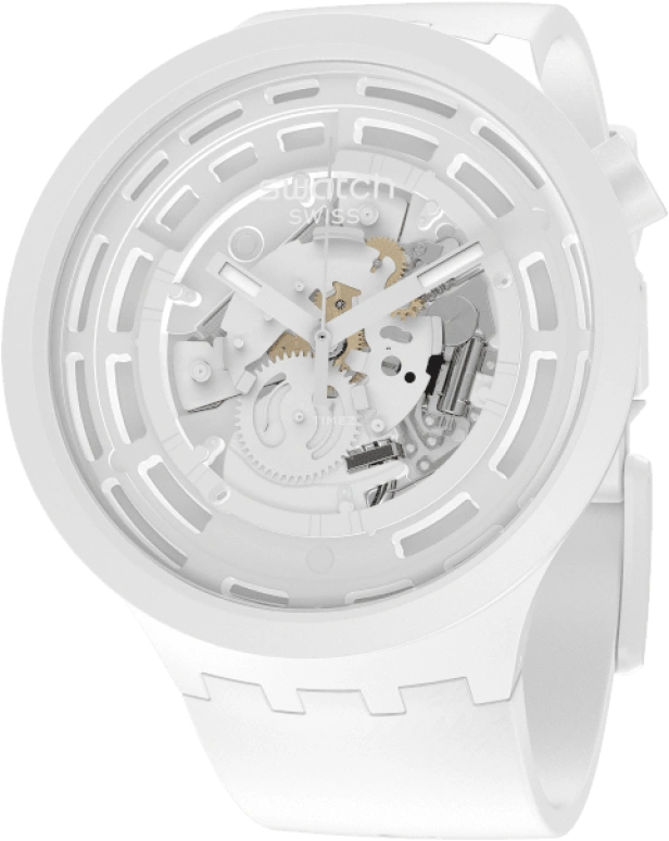 Swatch,THE BOLD 47mm,47mm,Ceramic,SB03W100