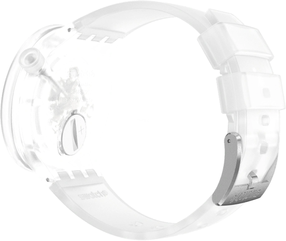 Swatch,CLEAR 47mm,47mm,Open,SB01K100