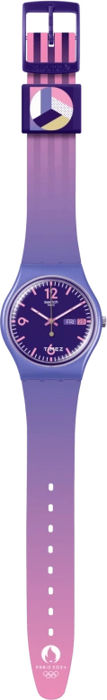 Swatch,Originals 34mm,34mm,Bio-sourced,Purple,Quartz,Date,Day,SO28V700