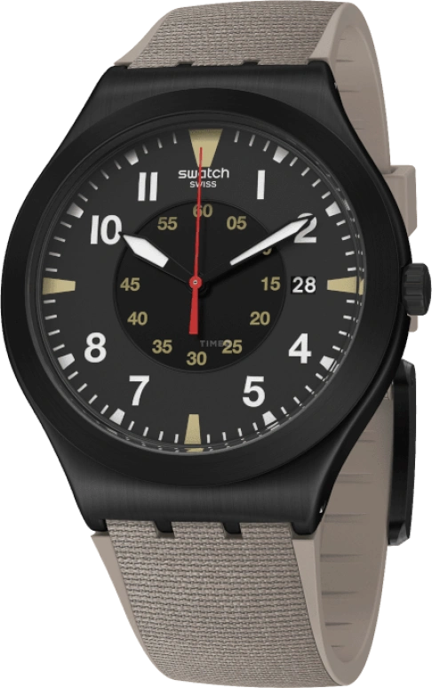 Swatch,IRONY 42.70x47.20mm,42.70x47.20mm,Black,YWB406