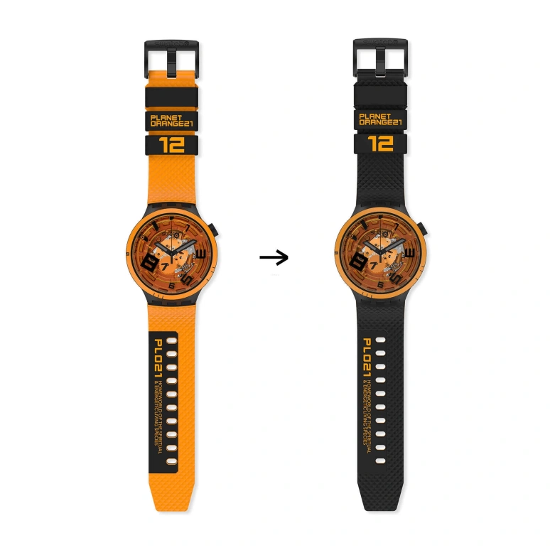 Swatch,Other 47mm,47mm,Sapphire,Crystal Glass,SB01B127