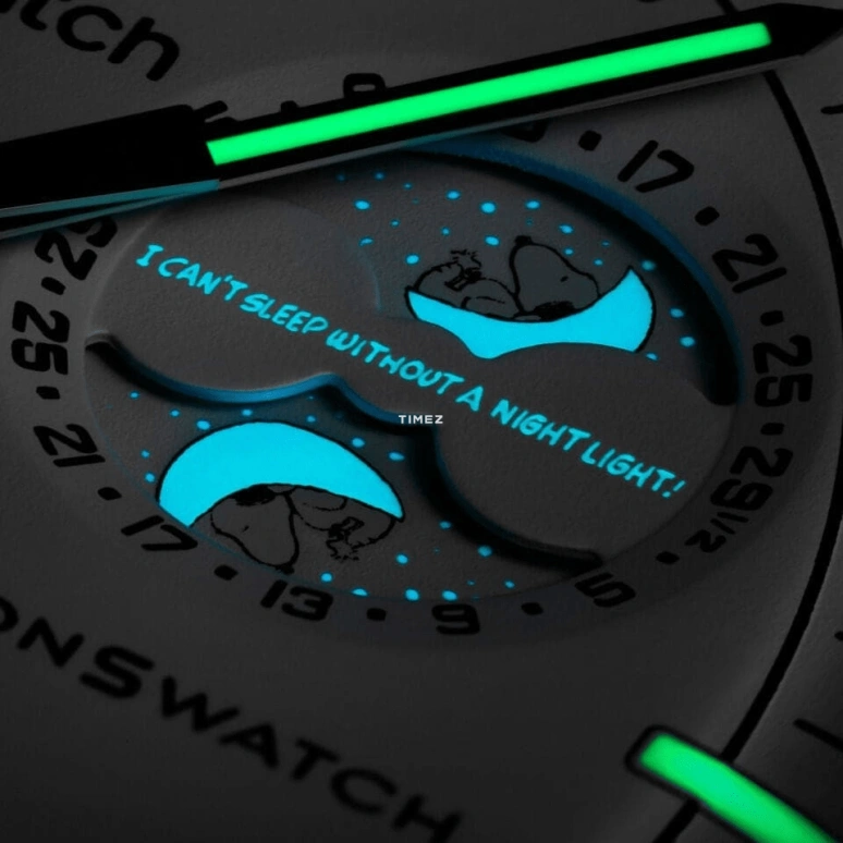 Swatch,MoonSwatch 42mm,42mm,Bioceramic,White,Quartz,Chronograph,Moonphase,SO33W700