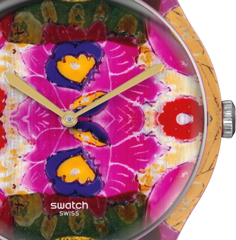 Swatch,Originals 41mm,41mm,Plastic,Multi-Color,Quartz,Sapphire,Crystal Glass,Round,SUOZ341