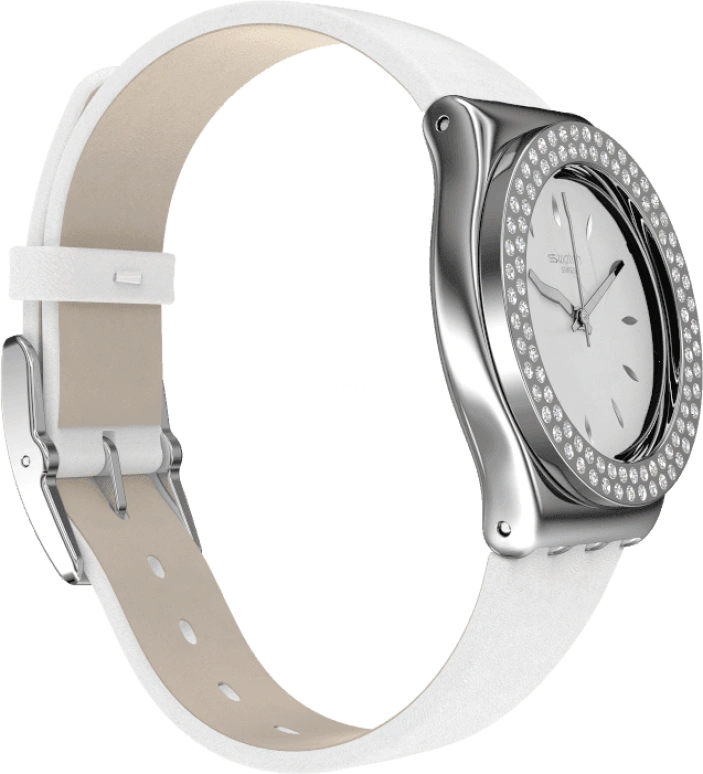 Swatch,IRONY 33mm,33mm,White,YLS217