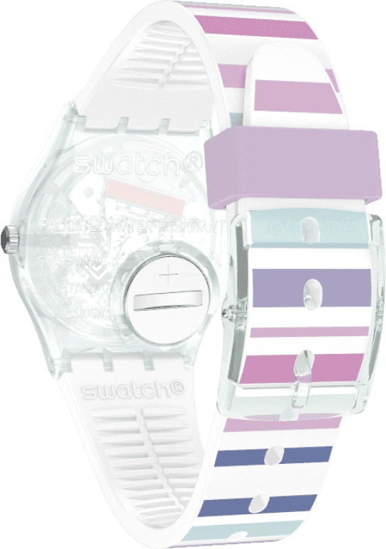 Swatch,Originals 34mm,34mm,Plastic,White,Open,GL702