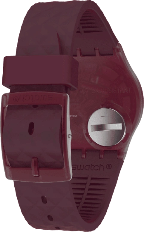 Swatch,Originals 34x39.20mm,34x39.20mm,Plastic,Red,GR184