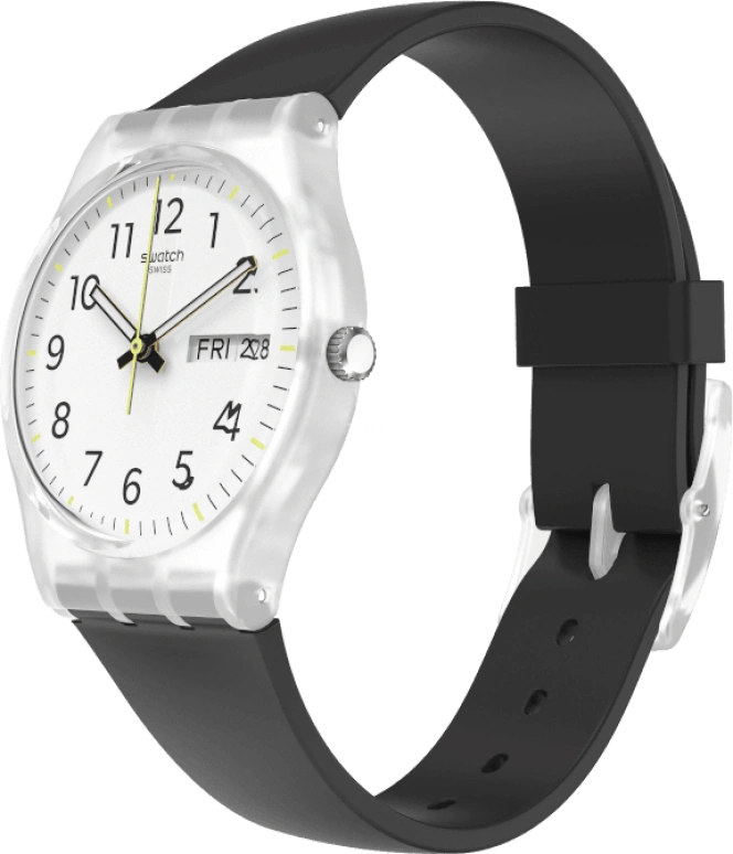 Swatch,Originals 34mm,34mm,White,Open,GE726