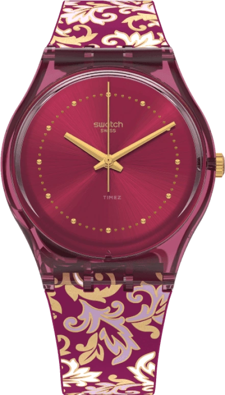 Swatch,Special Edition 34mm,34mm,Purple Red,Red,GR179
