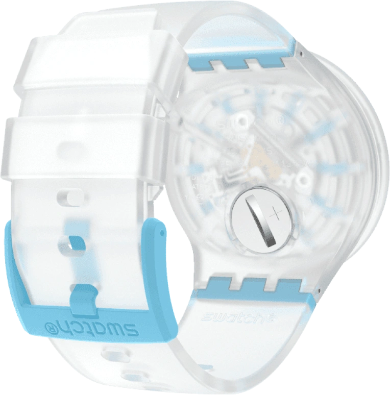 Swatch,THE BOLD 47mm,47mm,Plastic,White,SO27E105