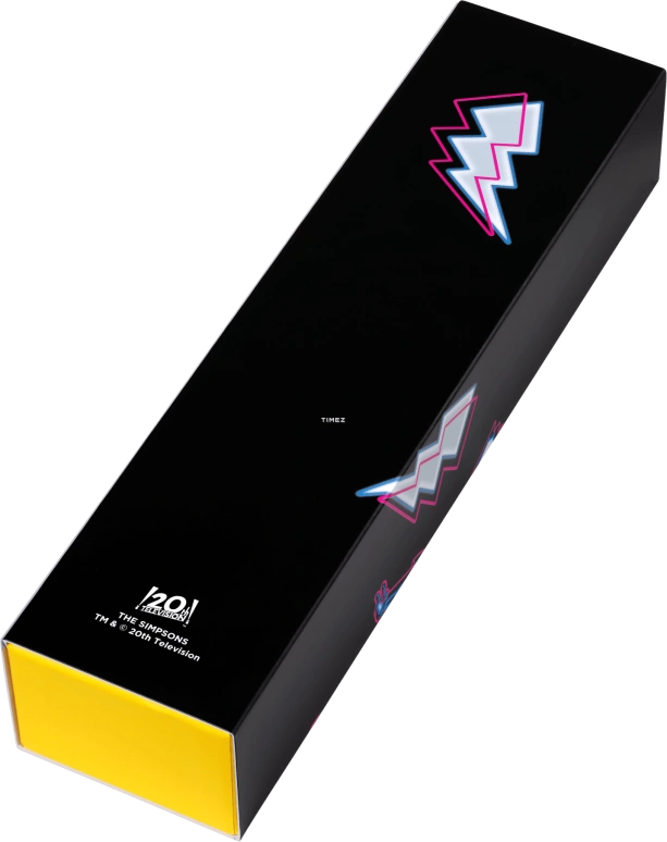 Swatch,THE SIMPSONS 47mm,47mm,Plastic,Black,Blue,Quartz,Glass,Round,SB01Z105