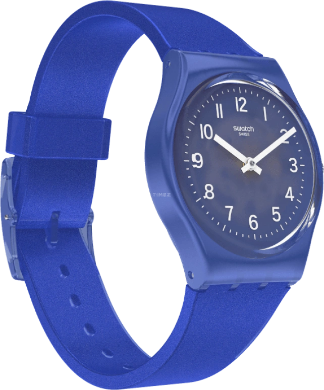 Swatch,Originals 34mm,34mm,Blue,Open,GL124