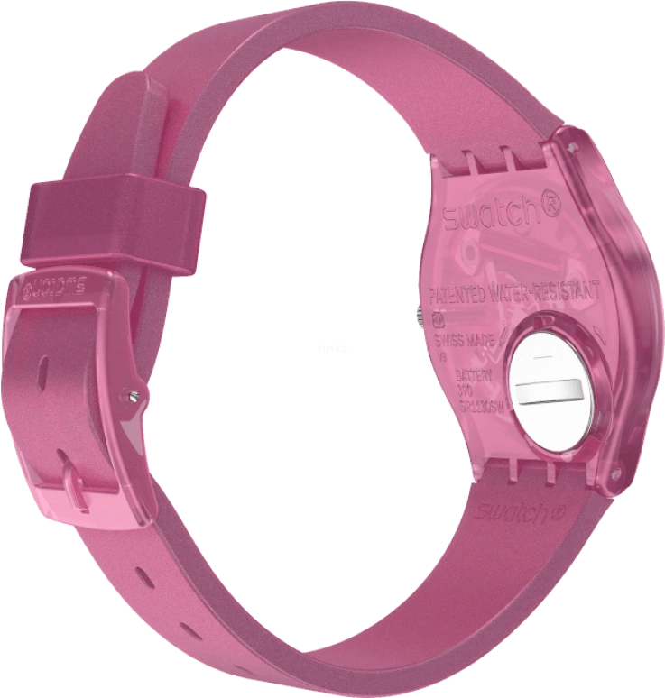 Swatch,Originals 34mm,34mm,Pink,Open,GP170