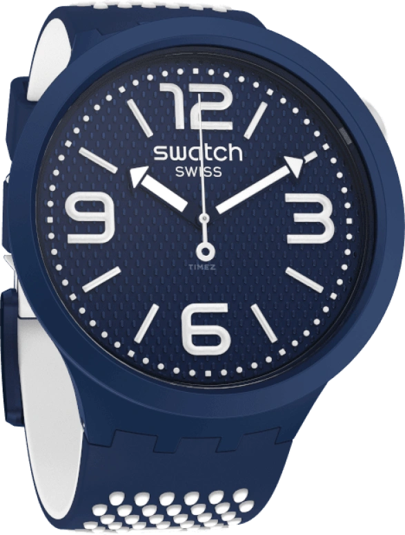 Swatch,THE BOLD 47mm,47mm,Plastic,Black,SO27N101