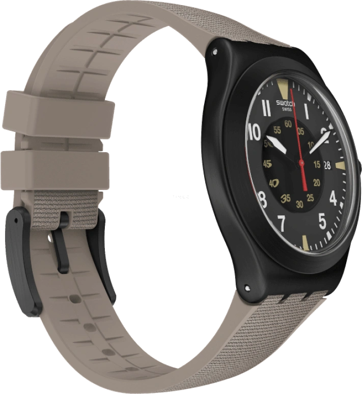 Swatch,IRONY 42.70x47.20mm,42.70x47.20mm,Black,YWB406