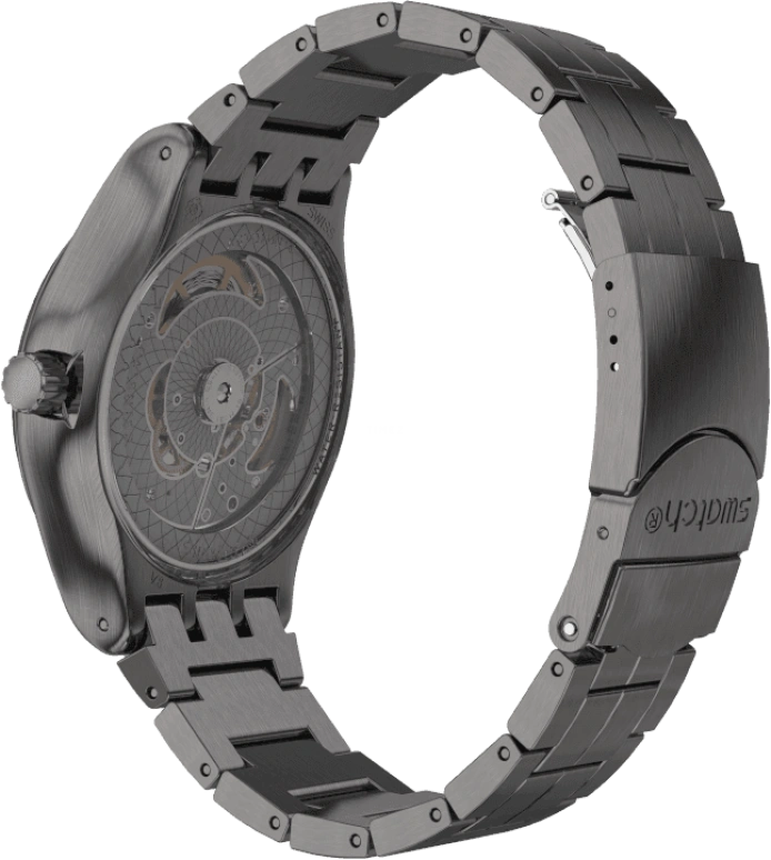 Swatch,IRONY 42mm,42mm,Stainless Steel,Open,YIM400G