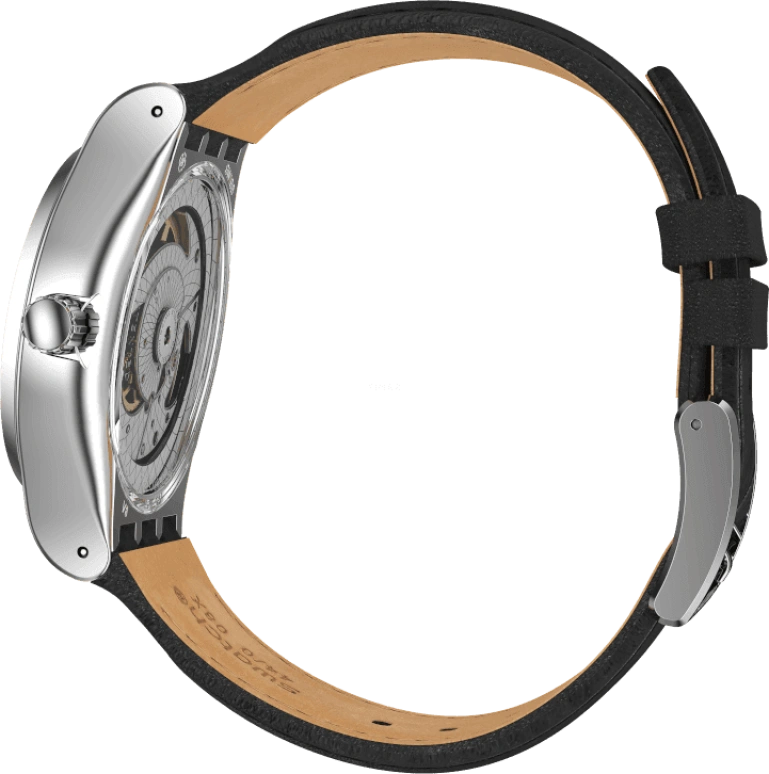 Swatch,IRONY 42mm,42mm,Black,Open,SY23S400