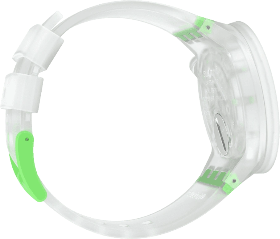 Swatch,THE BOLD 47mm,47mm,Plastic,White,SO27E104