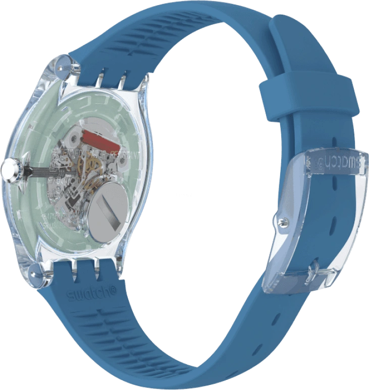Swatch,Originals 41mm,41mm,Plastic,Blue,SUOK711