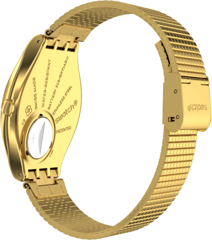 Swatch,SKIN ,Gold,SYXG106GG