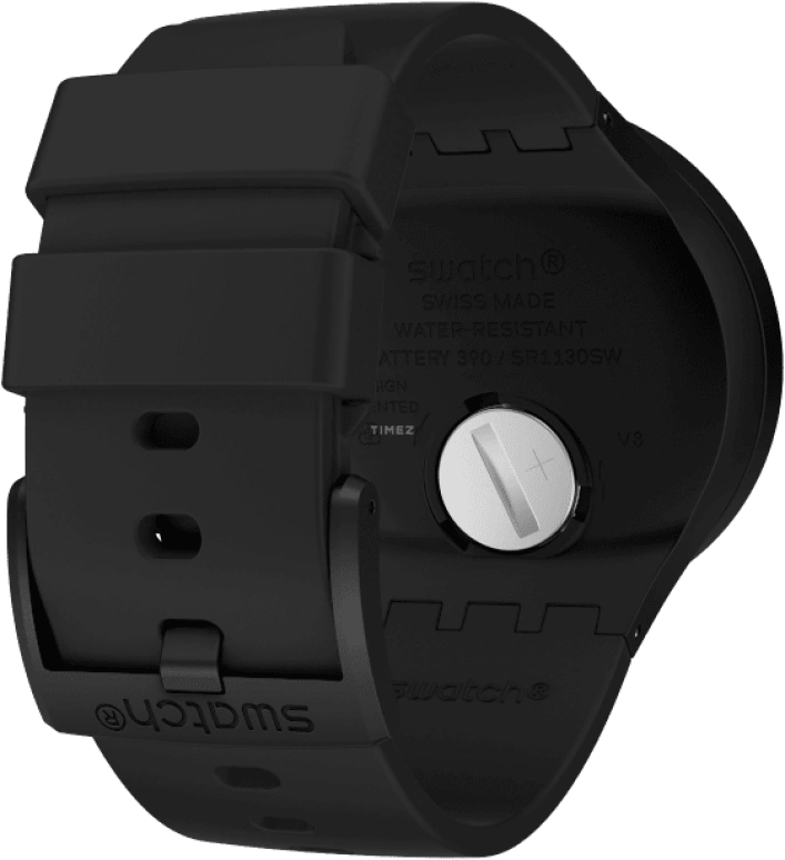Swatch,THE BOLD 47mm,47mm,Plastic,Black,SO27Z107