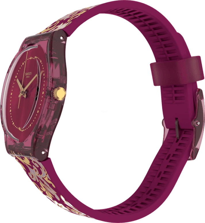 Swatch,Special Edition 34mm,34mm,Purple Red,Red,GR179