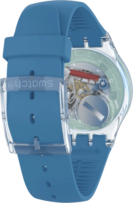 Swatch,Originals 41mm,41mm,Plastic,Blue,SUOK711