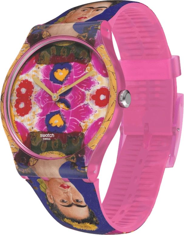 Swatch,Originals 41mm,41mm,Plastic,Multi-Color,Quartz,Sapphire,Crystal Glass,Round,SUOZ341