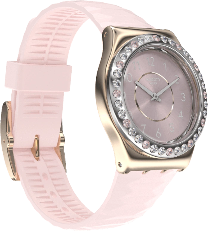 Swatch,IRONY 33mm,33mm,Pink,Closed,YLG147