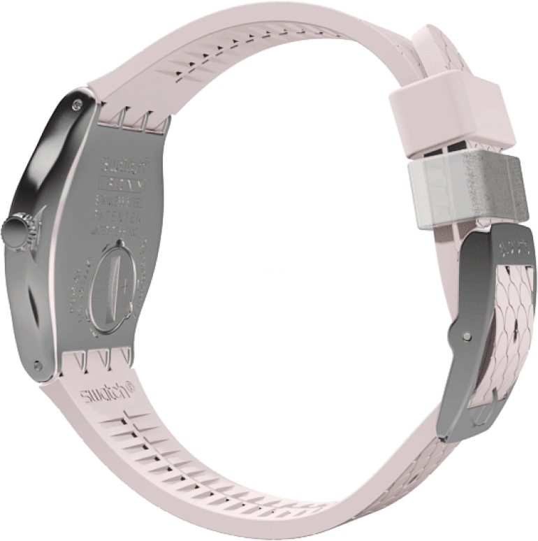 Swatch,WOMEN'S 33mm,33mm,Stainless Steel,Pink Red,Red,Quartz,Sapphire,Round,YLZ101