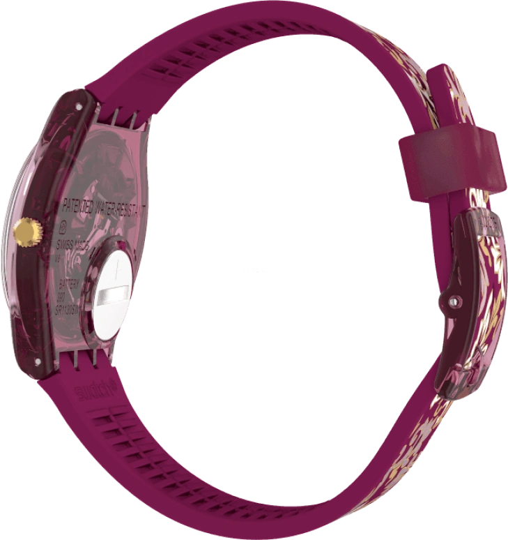 Swatch,Special Edition 34mm,34mm,Purple Red,Red,GR179