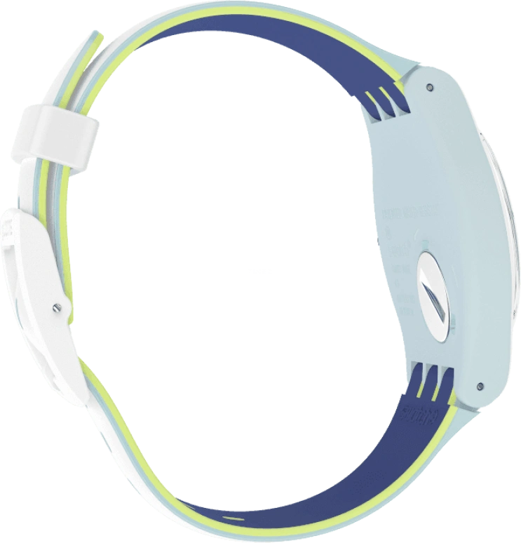 Swatch,Originals 41mm,41mm,Plastic,White,SUOS404