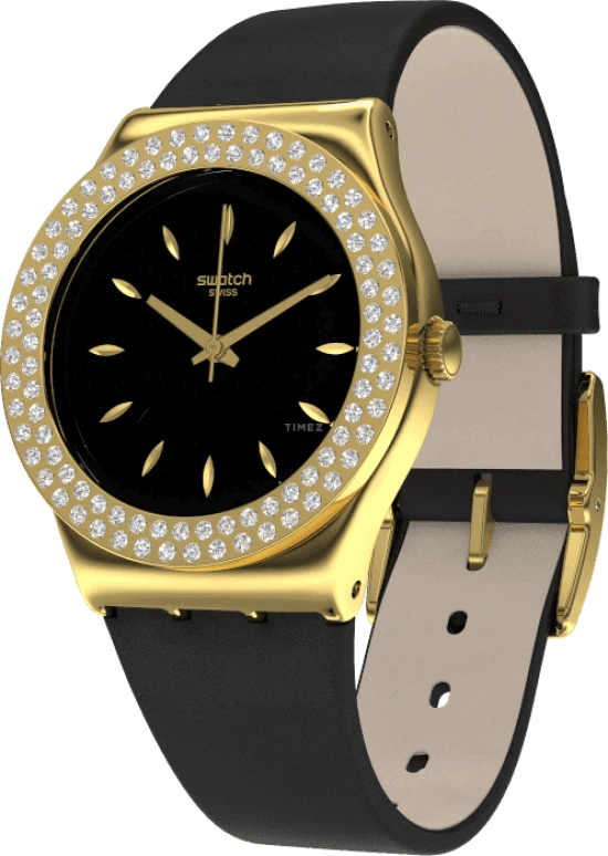 Swatch,IRONY 33x0.38mm,33x0.38mm,Black,YLG141