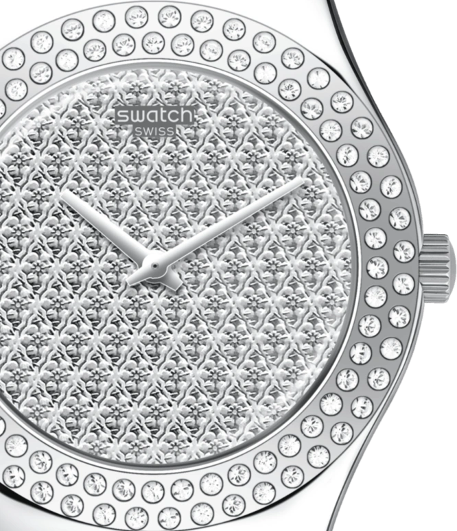 Swatch,IRONY 33x38mm,33x38mm,Silver,YLS216