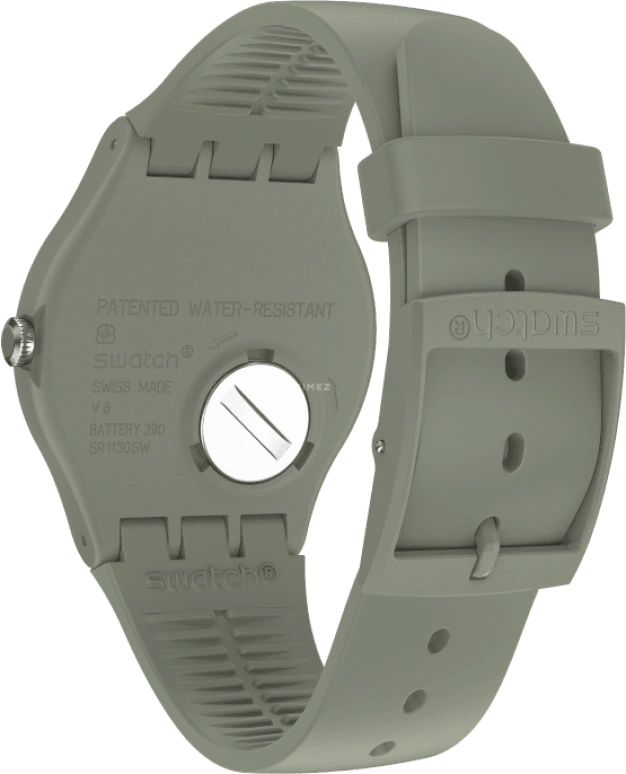 Swatch,Originals 41mm,41mm,Bioceramic,Green,Sapphire,Crystal Glass,Closed,SO29M700