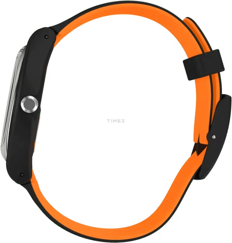 Swatch,Originals 41mm,41mm,Plastic,Orange,Quartz,Tonneau,Black,SUOB164