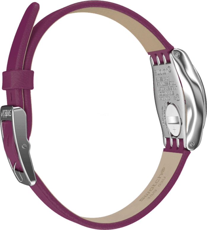 Swatch,IRONY 25mm,25mm,Red,Sapphire,Crystal Glass,YSS330