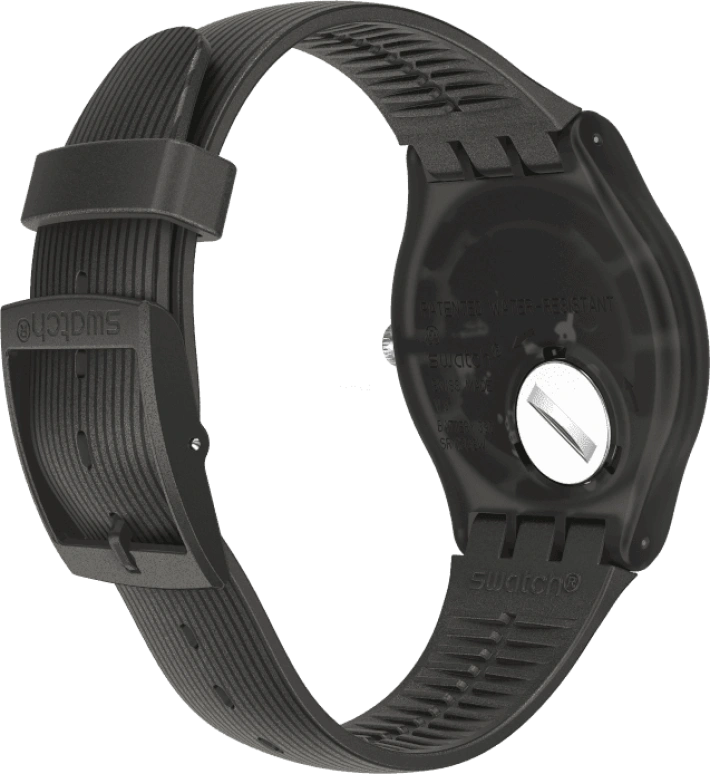Swatch,Originals 41x47.40mm,41x47.40mm,Plastic,Black,SUOB178