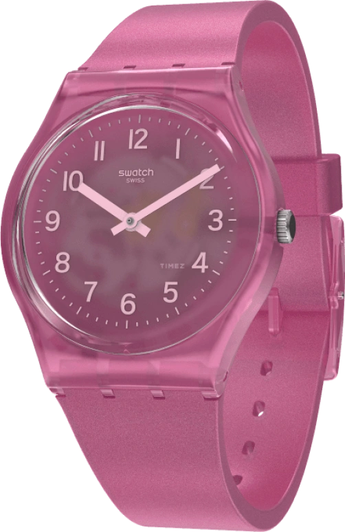 Swatch,Originals 34mm,34mm,Pink,Open,GP170