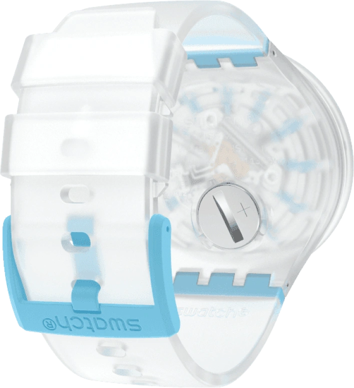 Swatch,THE BOLD 47mm,47mm,Plastic,White,SO27E105