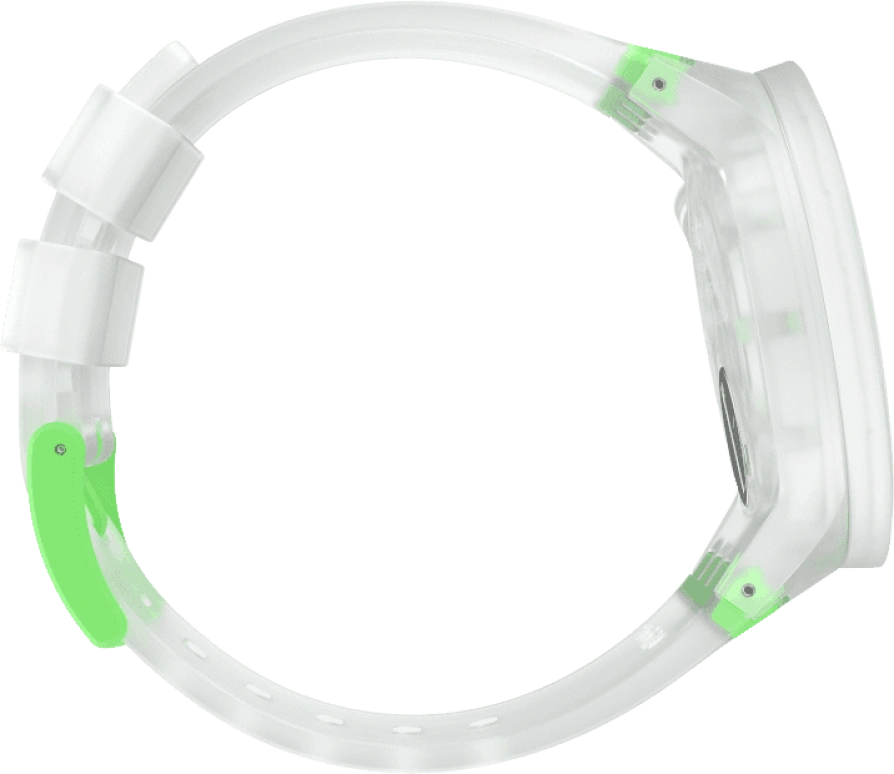 Swatch,THE BOLD 47mm,47mm,Plastic,White,SO27E104