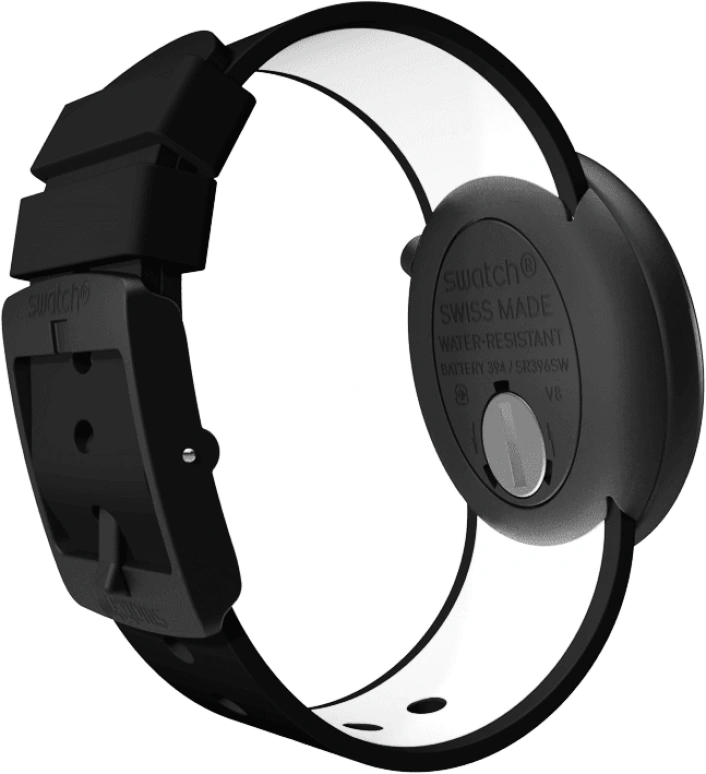 Swatch,Originals 45mm,45mm,Plastic,White,PNB700