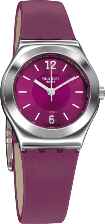 Swatch,IRONY 25mm,25mm,Red,Sapphire,Crystal Glass,YSS330