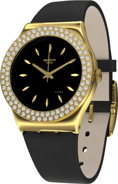 Swatch,IRONY 33x0.38mm,33x0.38mm,Black,YLG141