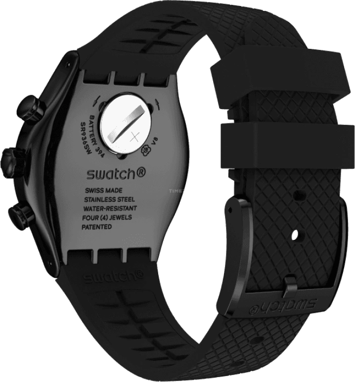 Swatch,IRONY 43x49mm,43x49mm,Black,YVB408
