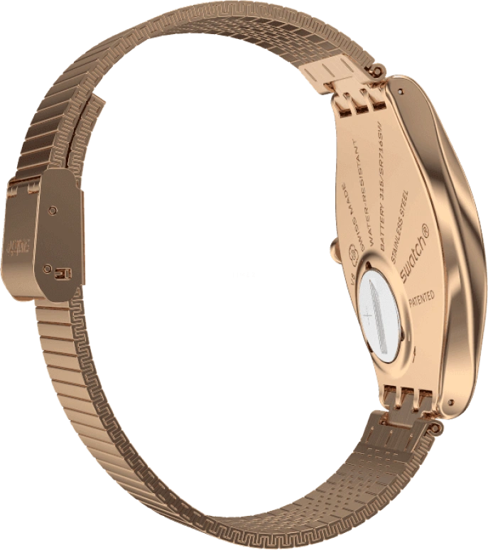 Swatch,SKIN ,Stainless Steel,Gold,SYXG101GG