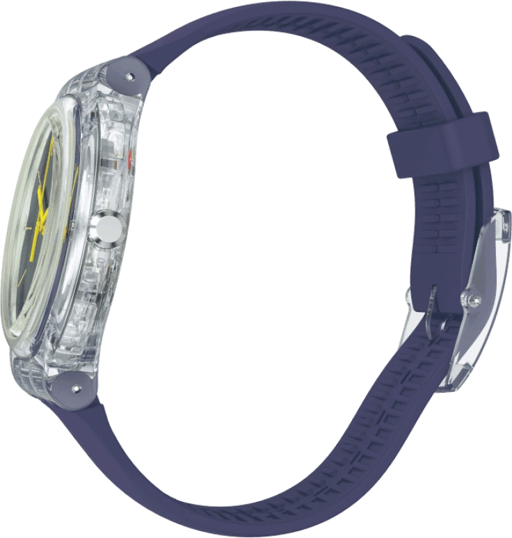 Swatch,Originals 41mm,41mm,Plastic,Purple,SUOK712