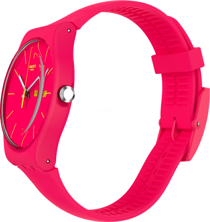 Swatch,CLASSIC ,Plastic,Red,SUOR704